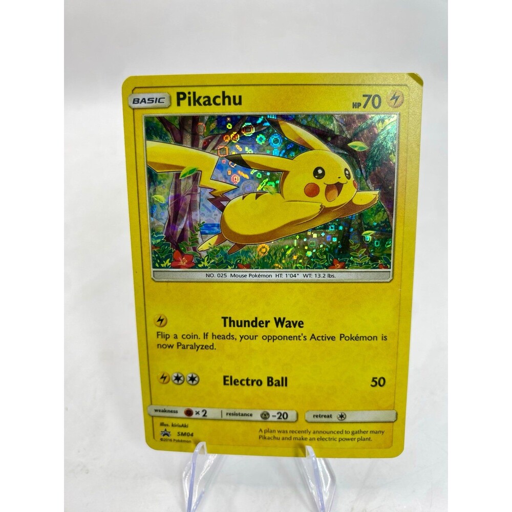 Pokémon TCG Pikachu Pokemon Promos SM04 Holo Promo Promo
